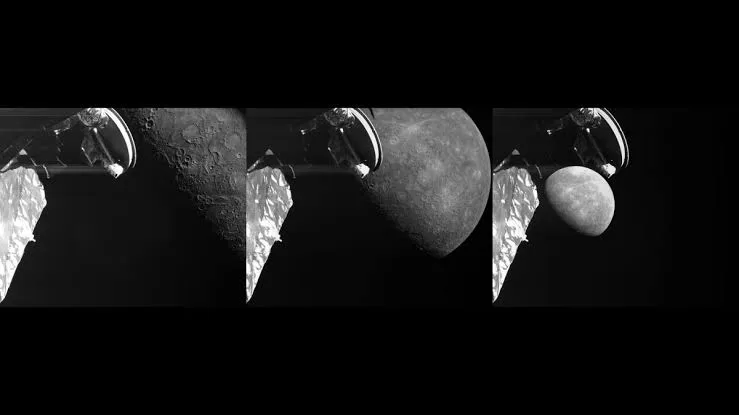 European Probe Snaps Stunning Close-Ups of Mercury