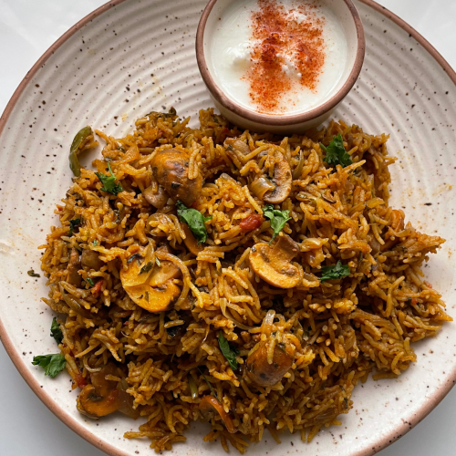 Easy Mushroom Biryani: A Flavorful Delight in One Pot