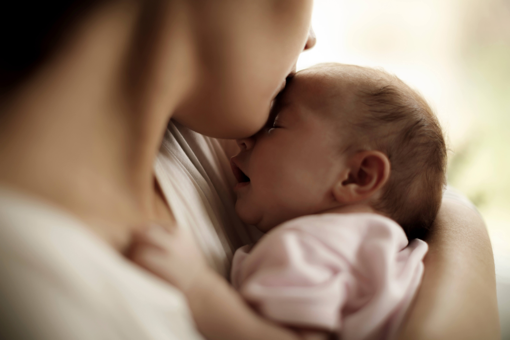 Nurturing Bonds: Mother and Her Newborn Child