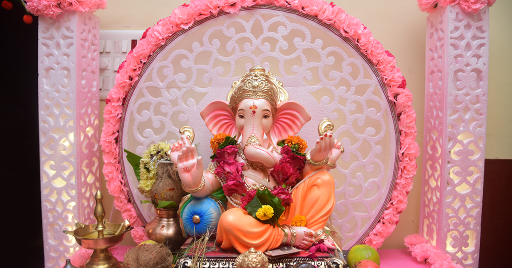 Ganesh Utsav Decoration Ideas