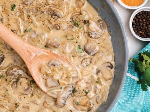 Creamy Delights: Magic Pasta with Mushrooms and Wine